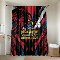 Caribbean Cricket Antigua and Barbuda Bathroom Set First Crown Forever Proud - Wonder Print Shop