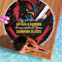 Caribbean Cricket Antigua and Barbuda Beach Blanket First Crown Forever Proud - Wonder Print Shop