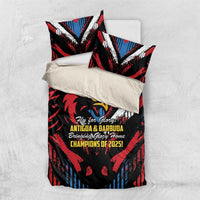Caribbean Cricket Antigua and Barbuda Bedding Set First Crown Forever Proud - Wonder Print Shop