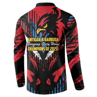 Caribbean Cricket Antigua and Barbuda Button Sweatshirt First Crown Forever Proud - Wonder Print Shop