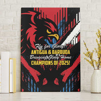 Caribbean Cricket Antigua and Barbuda Canvas Wall Art First Crown Forever Proud - Wonder Print Shop