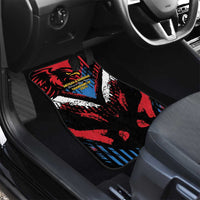 Caribbean Cricket Antigua and Barbuda Car Mats First Crown Forever Proud - Wonder Print Shop