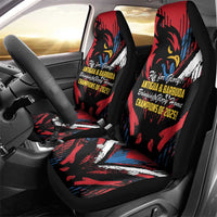 Caribbean Cricket Antigua and Barbuda Car Seat Cover First Crown Forever Proud - Wonder Print Shop