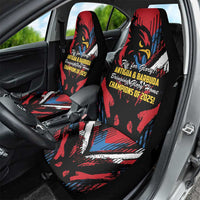 Caribbean Cricket Antigua and Barbuda Car Seat Cover First Crown Forever Proud - Wonder Print Shop
