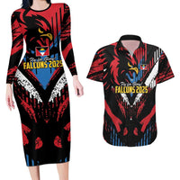 Caribbean Cricket Antigua and Barbuda Couples Matching Long Sleeve Bodycon Dress and Hawaiian Shirt First Crown Forever Proud - Wonder Print Shop
