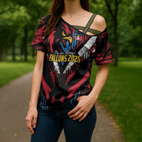 Caribbean Cricket Antigua and Barbuda Cross Shoulder Shirt First Crown Forever Proud - Wonder Print Shop