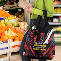 Caribbean Cricket Antigua and Barbuda Grocery Bag First Crown Forever Proud - Wonder Print Shop