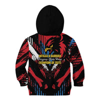 Caribbean Cricket Antigua and Barbuda Kid Hoodie First Crown Forever Proud - Wonder Print Shop