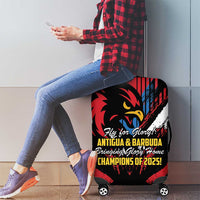 Caribbean Cricket Antigua and Barbuda Luggage Cover First Crown Forever Proud - Wonder Print Shop