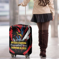 Caribbean Cricket Antigua and Barbuda Luggage Cover First Crown Forever Proud - Wonder Print Shop