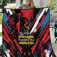 Caribbean Cricket Antigua and Barbuda Quilt First Crown Forever Proud - Wonder Print Shop