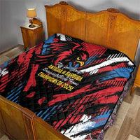 Caribbean Cricket Antigua and Barbuda Quilt First Crown Forever Proud - Wonder Print Shop