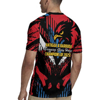 Caribbean Cricket Antigua and Barbuda Rugby Jersey First Crown Forever Proud - Wonder Print Shop