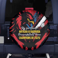 Caribbean Cricket Antigua and Barbuda Spare Tire Cover First Crown Forever Proud - Wonder Print Shop