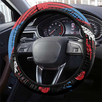 Caribbean Cricket Antigua and Barbuda Steering Wheel Cover First Crown Forever Proud - Wonder Print Shop