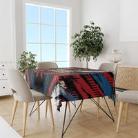 Caribbean Cricket Antigua and Barbuda Tablecloth First Crown Forever Proud - Wonder Print Shop