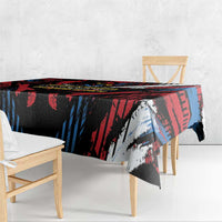 Caribbean Cricket Antigua and Barbuda Tablecloth First Crown Forever Proud - Wonder Print Shop