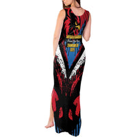 Caribbean Cricket Antigua and Barbuda Tank Maxi Dress First Crown Forever Proud - Wonder Print Shop