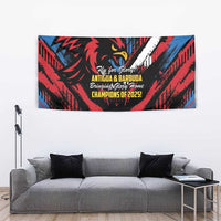 Caribbean Cricket Antigua and Barbuda Tapestry First Crown Forever Proud - Wonder Print Shop