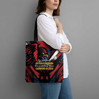 Caribbean Cricket Antigua and Barbuda Tote Bag First Crown Forever Proud - Wonder Print Shop