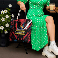 Caribbean Cricket Antigua and Barbuda Tote Bag First Crown Forever Proud - Wonder Print Shop