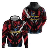 Caribbean Cricket Antigua and Barbuda Zip Hoodie First Crown Forever Proud - Wonder Print Shop