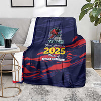 Caribbean Cricket Antigua and Barbuda Blanket History Begins Now - Wonder Print Shop