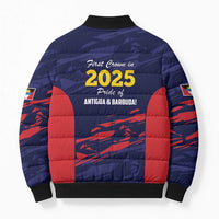 Caribbean Cricket Antigua and Barbuda Bomber Puffer Jacket History Begins Now - Wonder Print Shop