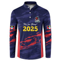 Caribbean Cricket Antigua and Barbuda Button Sweatshirt History Begins Now - Wonder Print Shop