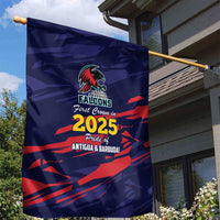 Caribbean Cricket Antigua and Barbuda Garden Flag History Begins Now - Wonder Print Shop