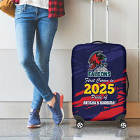 Caribbean Cricket Antigua and Barbuda Luggage Cover History Begins Now - Wonder Print Shop