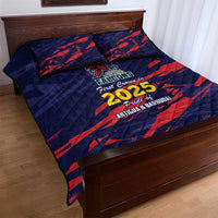 Caribbean Cricket Antigua and Barbuda Quilt Bed Set History Begins Now - Wonder Print Shop