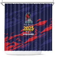 Caribbean Cricket Antigua and Barbuda Shower Curtain History Begins Now - Wonder Print Shop