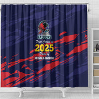 Caribbean Cricket Antigua and Barbuda Shower Curtain History Begins Now - Wonder Print Shop