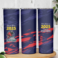 Caribbean Cricket Antigua and Barbuda Skinny Tumbler History Begins Now - Wonder Print Shop
