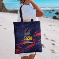 Caribbean Cricket Antigua and Barbuda Tote Bag History Begins Now - Wonder Print Shop