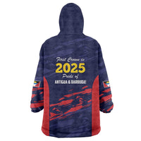Caribbean Cricket Antigua and Barbuda Wearable Blanket Hoodie History Begins Now - Wonder Print Shop