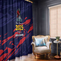 Caribbean Cricket Antigua and Barbuda Window Curtain History Begins Now - Wonder Print Shop