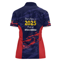 Caribbean Cricket Antigua and Barbuda Women Polo Shirt History Begins Now - Wonder Print Shop