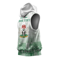 Proudly Nigerian Independence Day 1960 Personalized Sleeveless Hoodie