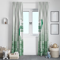 Proudly Nigerian Independence Day 1960 Window Curtain