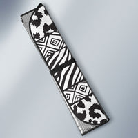 Nigeria Traditional Coral Bead Attire Auto Sun Shade African Tribal Element Wild Animal Skins