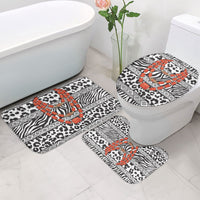 Nigeria Traditional Coral Bead Attire Bathroom Set African Tribal Element Wild Animal Skins