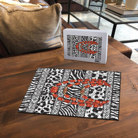Nigeria Traditional Coral Bead Attire Puzzle African Tribal Element Wild Animal Skins