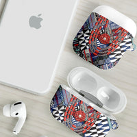 Nigeria Traditional Coral Bead Attire AirPods Case Tribal African Style