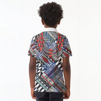 Nigeria Traditional Coral Bead Attire Kid Polo Shirt Tribal African Style