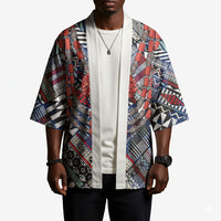 Nigeria Traditional Coral Bead Attire Kimono Tribal African Style