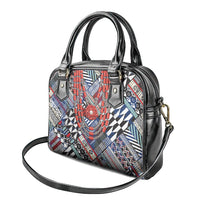 Nigeria Traditional Coral Bead Attire Shoulder Handbag Tribal African Style