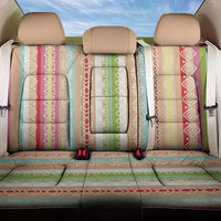 Nigerian Aso Oke African Ethnic Stripes Back Car Seat Cover
