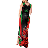 Wales Rugby Tank Maxi Dress World Cup 2023 Dragon Mascot Come On Cymru - Wonder Print Shop